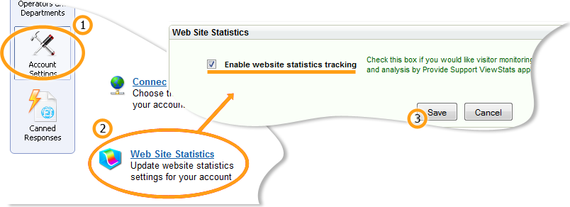 How to enable website traffic statistics gathering in your account Control Panel